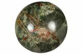 1.2" Polished Bloodstone Sphere - Photo 3